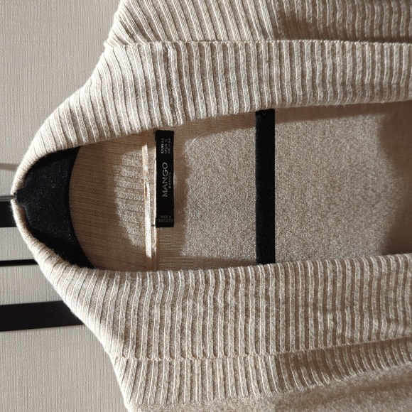 Mango Cardigan Cream - Picture 2 of 4